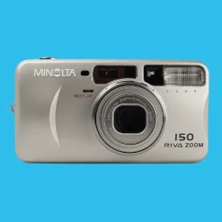 Minolta Riva Zoom 150 35mm Film Camera Point and Shoot