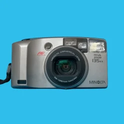 Minolta Riva Zoom 135EX 35mm Film Camera Point and Shoot