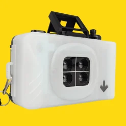 35mm Film Camera Bundle Reusable - Black Underwater And Lomography Four Lens Camera
