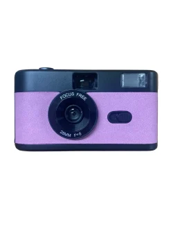 35MM REUSABLE FILM CAMERA WITH FLASH - BLACK & PINK