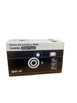 35MM REUSABLE FILM CAMERA WITH FLASH - WHITE