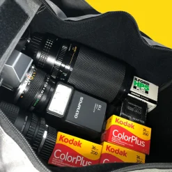 Mystery Unbranded Minimalist SLR Vintage Camera Bag