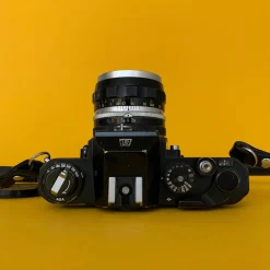 Nikomat EL Vintage 35mm SLR Film Camera w/ Nikkor-S f/2.8 35mm Lens