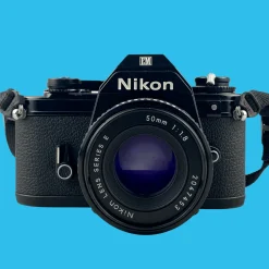 Nikon EM 35mm SLR Film Camera With Nikon series E 50mm F1.8 Lens