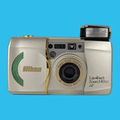 Nikon Lite Touch Zoom 140ED 35mm Film Camera Point and Shoot