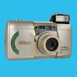 Nikon Lite Touch Zoom 140ED 35mm Film Camera Point and Shoot