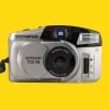 Olympus 700 XB Silver 35mm Film Camera Point and Shoot