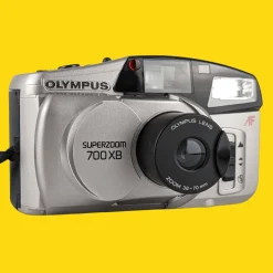 Olympus 700 XB Silver 35mm Film Camera Point and Shoot