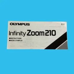 Olympus Infinity Zoom 210 Instructions