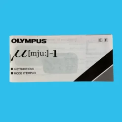 Olympus MJU 1 Original Instructions