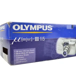 Olympus mju III 115 38-115mm Zoom Point and Shoot