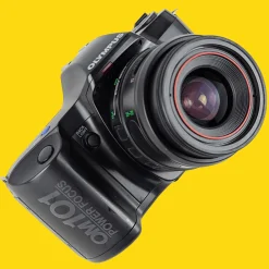 Olympus OM101 Automatic SLR 35mm Film Camera w/ Power Focus Lens