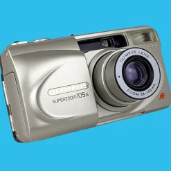 Olympus Superzoom 105G 35mm Film Camera Point and Shoot