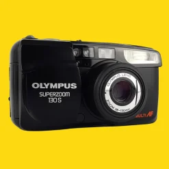 Olympus Superzoom 130S Brand New 35mm Film Camera Point and Shoot