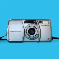 Olympus Superzoom 76S 35mm Film Camera Point and Shoot