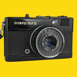 Olympus Trip 35 Black Point and Shoot 35mm Film Camera