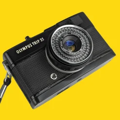 Olympus Trip 35 Black Point and Shoot 35mm Film Camera