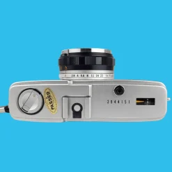 Olympus Trip 35 Custom White Leather Point and Shoot 35mm Film Camera