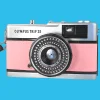 Olympus Trip 35 Pink Leather Point and Shoot 35mm Film Camera
