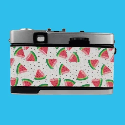 Olympus Trip 35 Watermelon Leather Point and Shoot 35mm Film Camera