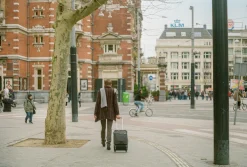 Olympus Trip 35 Yellow Leather Point and Shoot 35mm Film Camera