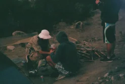 Olympus Trip 35 Yellow Leather Point and Shoot 35mm Film Camera