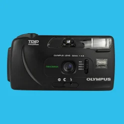 Olympus Trip Panorama 35mm Film Camera Point and Shoot