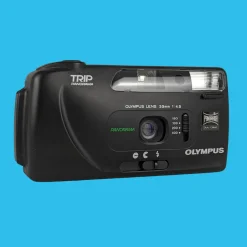 Olympus Trip Panorama 35mm Film Camera Point and Shoot
