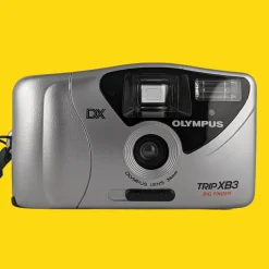 Olympus Trip XB3 Silver 35mm Film Camera Point and Shoot