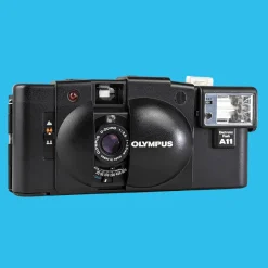 Olympus XA2 35mm Film Camera Point and Shoot WITH Olympus A11 Flash