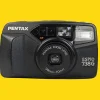 Pentax Espio 738G Black 35mm Film Camera Point and Shoot