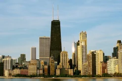 Pentax K1000 Navy Leather Vintage SLR 35mm Film Camera with Pentax f/2 50mm Prime Lens.