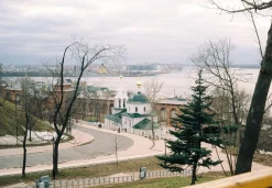 Pentax K1000 Orange Leather Vintage SLR 35mm Film Camera with Pentax f/2 50mm Prime Lens.