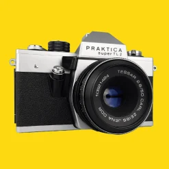 Praktica Vintage Metal 35mm SLR Film Camera with Prime Lens