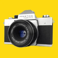 Praktica Vintage Metal 35mm SLR Film Camera with Prime Lens