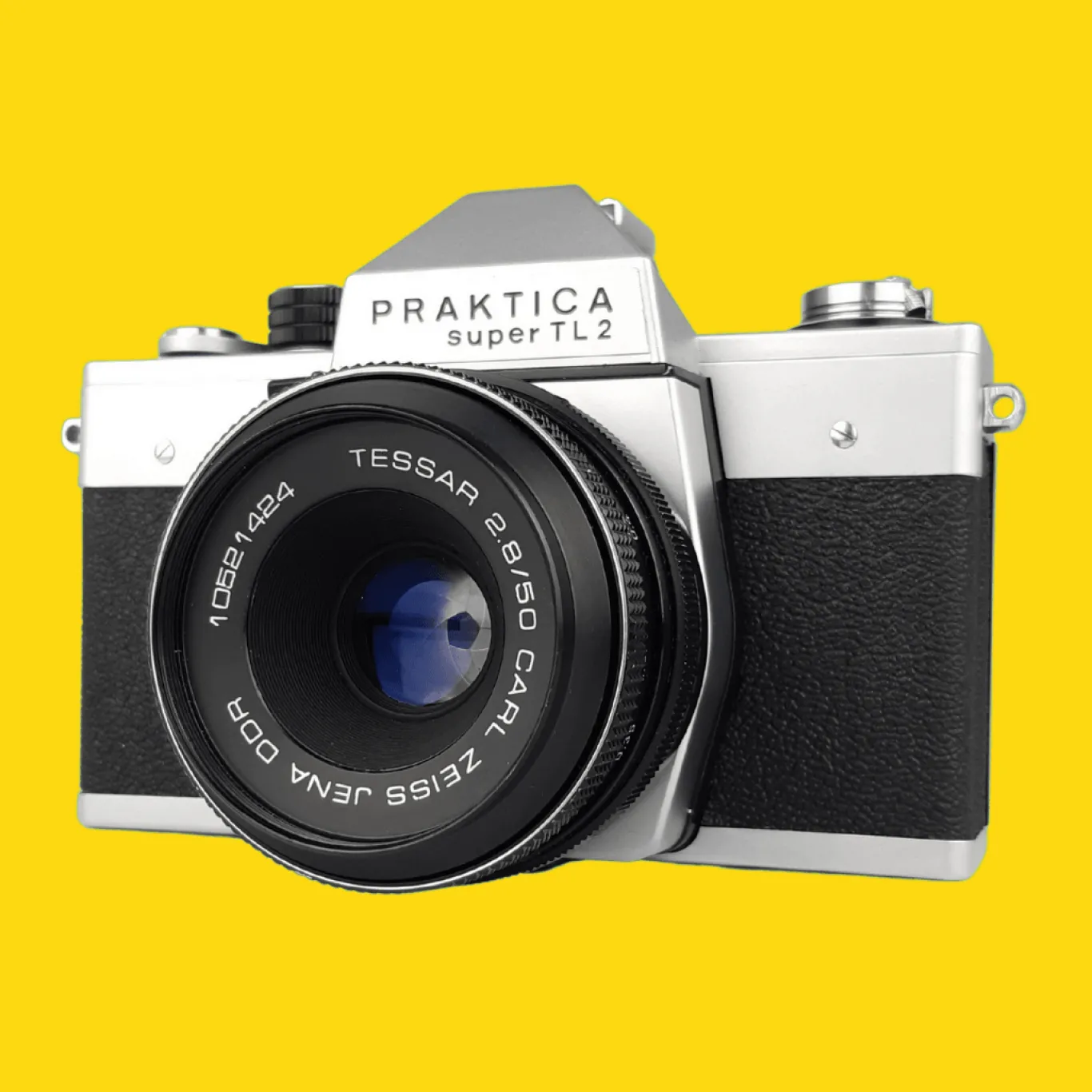 Praktica Vintage Metal 35mm SLR Film Camera with Prime Lens