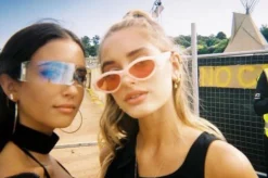 Retro VIBE 35mm Film Camera Reusable Point And Shoot - Champagne Silver