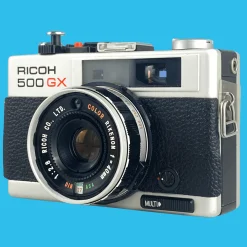 Ricoh 500GX Point And Shoot 35mm Film Camera With Rikenon 40mm f/2.8 lens