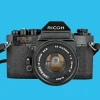Ricoh KR-5 Super Vintage SLR 35mm Film Camera with 50mm Prime Lens