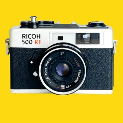 Ricoh 500RF Rangefinder 35mm Film Camera With Rikenon 40mm F2.8 lens