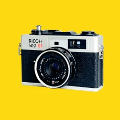 Ricoh 500RF Rangefinder 35mm Film Camera With Rikenon 40mm F2.8 lens