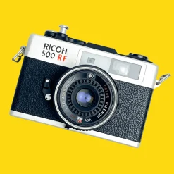 Ricoh 500RF Rangefinder 35mm Film Camera With Rikenon 40mm F2.8 lens