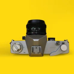 Ricoh SingleX TLS 35mm Film Camera with f/2.2 55mm Lens