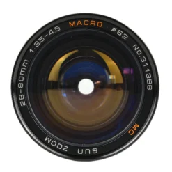 Sun Zoom 28-80mm f3.5 Zoom Lens