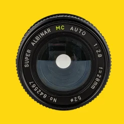 Super Albinar 28mm f/2.8 Camera Lens
