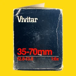 Vivitar Macro 35-70mm f/2.8-f/3.8 Lens (Boxed)