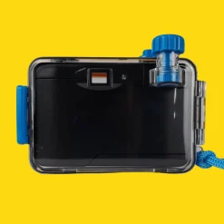 Yellow Underwater Focus Free 35mm Point and Shoot Film Camera