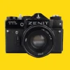 Zenit TTL Black 35mm SLR Film Camera