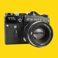 Zenit TTL Black 35mm SLR Film Camera